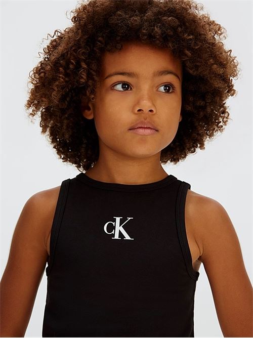 ck logo tank top CALVIN KLEIN JEANS | LVCKSJB10GBEH